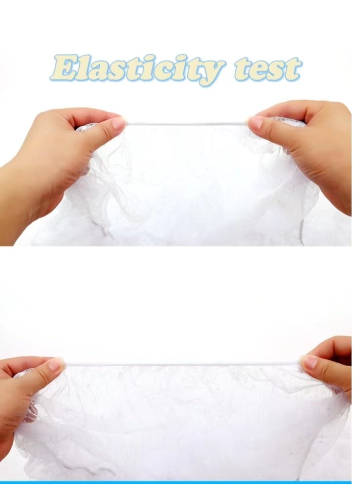 Generic - 1pc Stroller Mosquito Net, Stroller Net, Portable Printed Stroller Net Cover, Perfect Anti-Insect Net for Strollers, Cradles, Mini Cribs, Cradles and Playpens (White) - Image 1