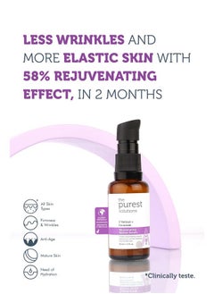 the purest solutions The Purest Solutions Vita-A Rejuvenating Retinol Serum (1% Retinol + Ceramide) - Promote Skin Hydration - Reduce Wrinkles, Fine Lines and Signs of Aging - Vegan | Cruelty Free (1 fl. oz)  - Image 3