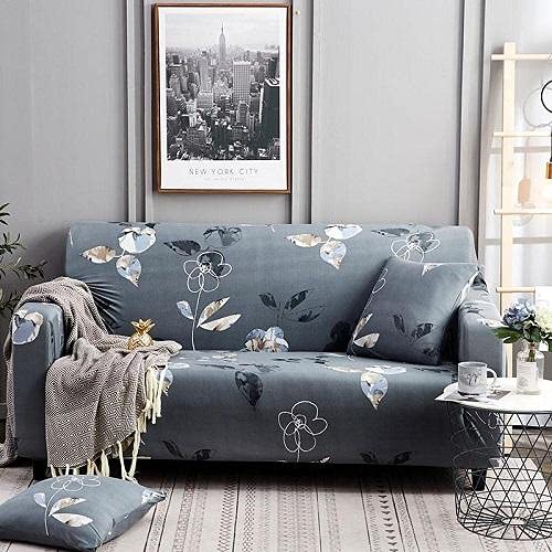 A CUBE LUXURY SOLUTIONS A CUBE LUXURY SOLUTIONS Polyester Spandex Printed Sofa Cover Big Elasticity Cover Stretch Universal Sofa Slipcovers  - Image 1