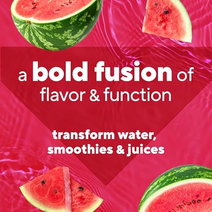 Vitafusion Hydraboost Drink Powder Packets, Electrolytes Support Daily Hydration, Vitamins Support Cellular Energy & Immune Health, Prebiotic Fiber Supports Gut Health, Watermelon Blast, 15 Sticks - Image 2