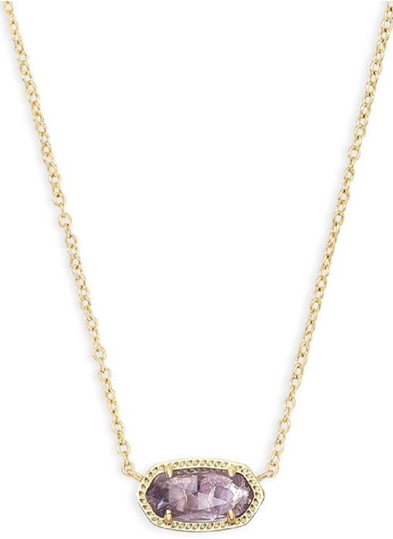 Kendra Scott Kendra Scott Elisa Pendant Necklace for Women, Fashion Jewelry, 14k Gold-Plated  - Image 1