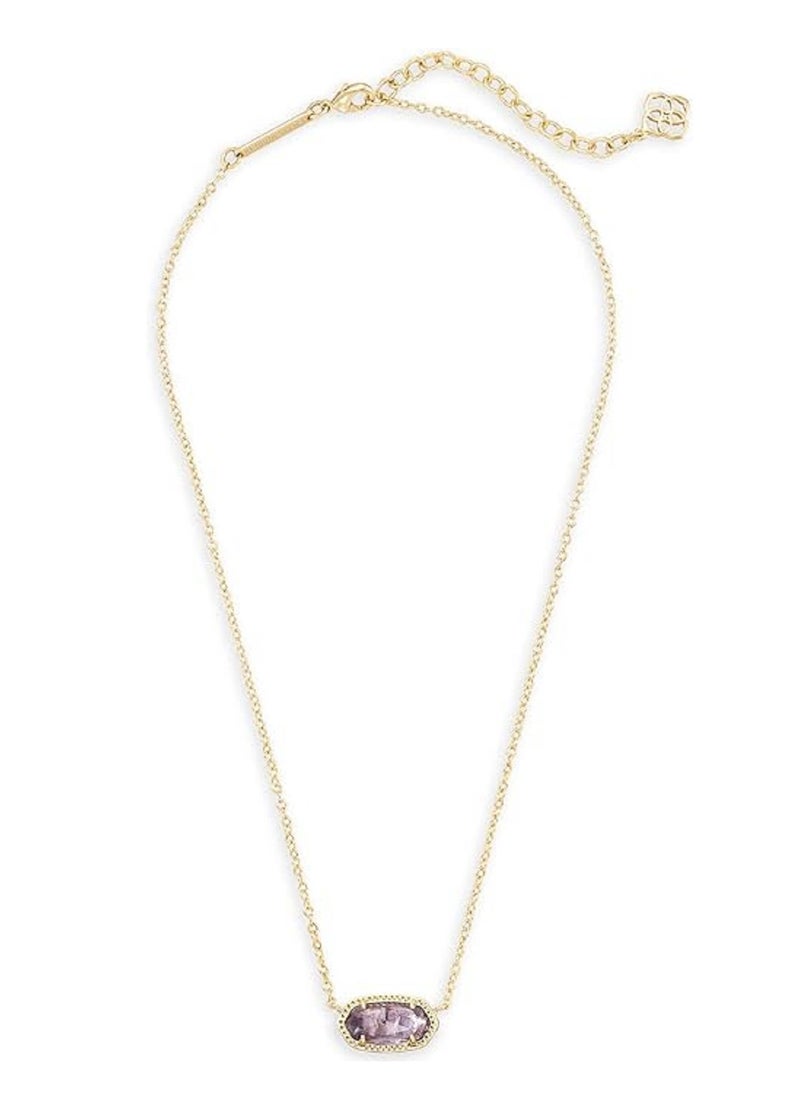 Kendra Scott Kendra Scott Elisa Pendant Necklace for Women, Fashion Jewelry, 14k Gold-Plated  - Image 2
