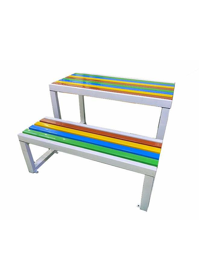Oasis Casual Outdoor Garden Wooden Table and Bench Seat Set  - Image 2