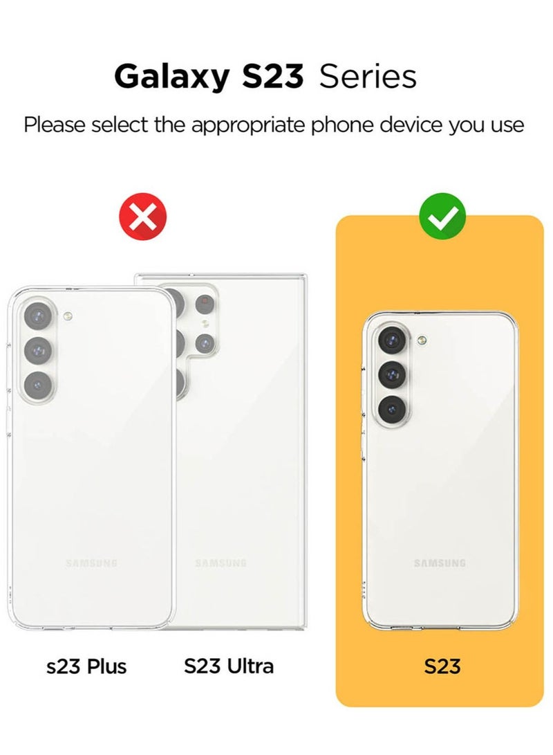VRS Design Skin Fit for Samsung Galaxy S23 Case Cover (2023) - Crystal Clear  - Image 2