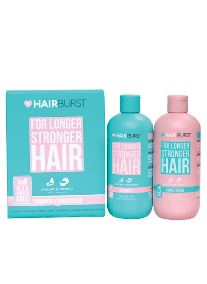HAIR BURST Shampoo and Conditioner For Longer Stronger Hair 