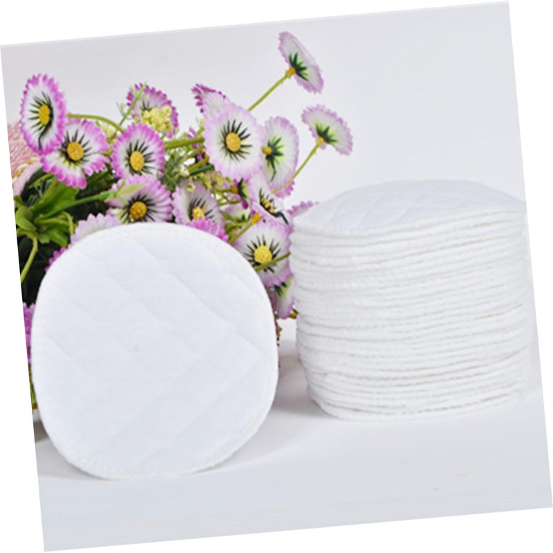 16 Pcs Eco Friendly Cotton Nursing Pads Super Absorbent Prevent Leaks Breastfeeding - Image 3