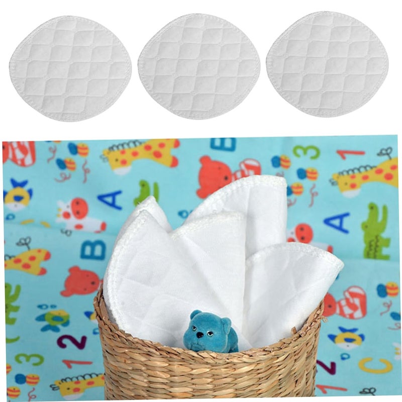 16 Pcs Eco Friendly Cotton Nursing Pads Super Absorbent Prevent Leaks Breastfeeding - Image 4