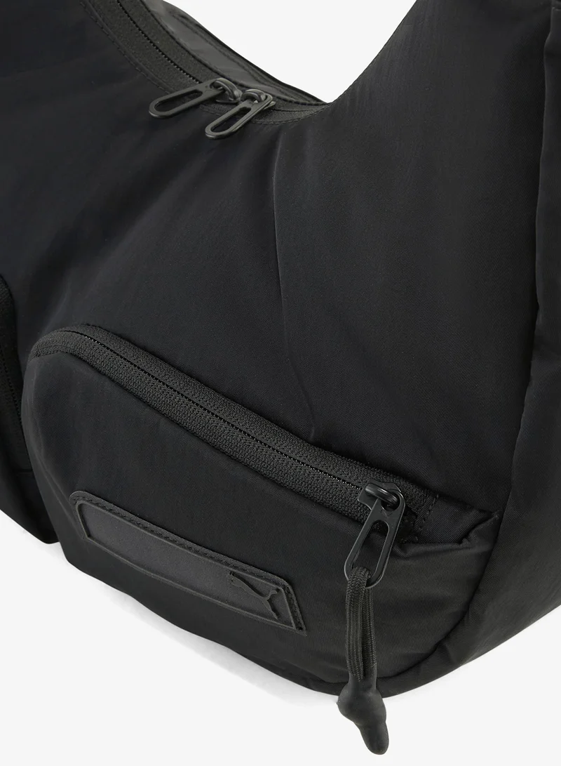 Puma PUMA Black Medium Hobo Crossbody  | Best Price UAE