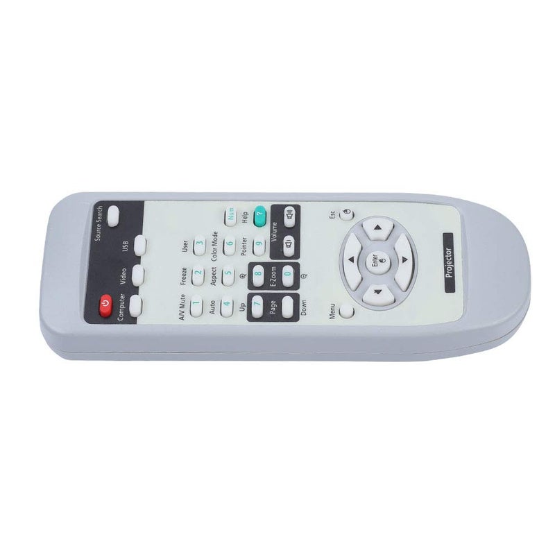 White Universal Durable Replacement Projector Remote Control For Home Theater - Image 2