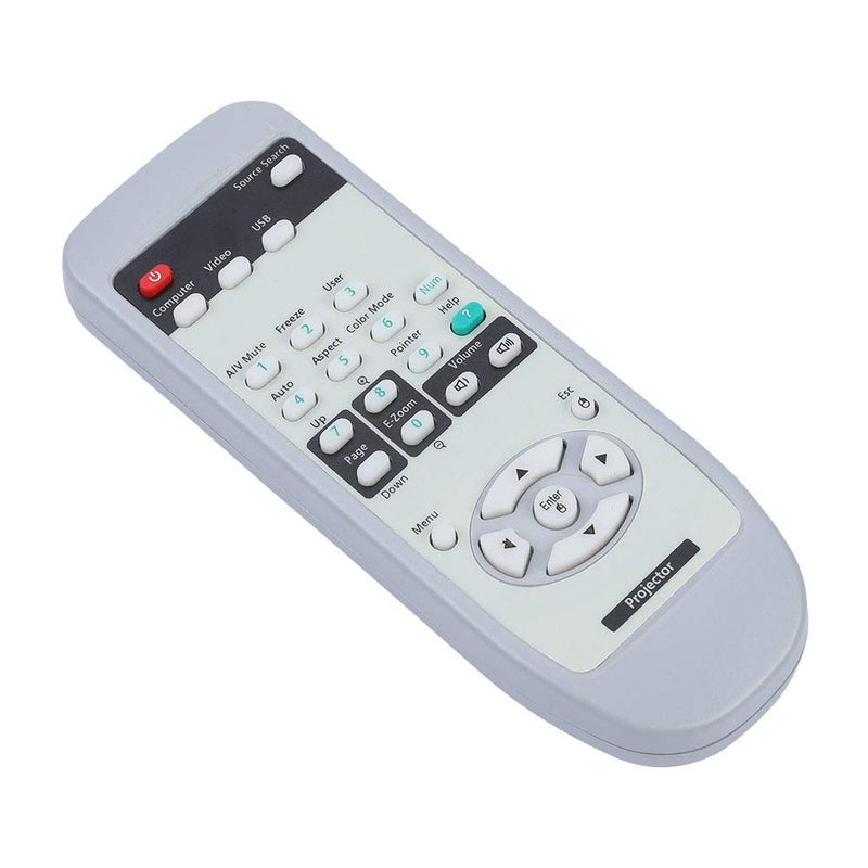 White Universal Durable Replacement Projector Remote Control For Home Theater - Image 5