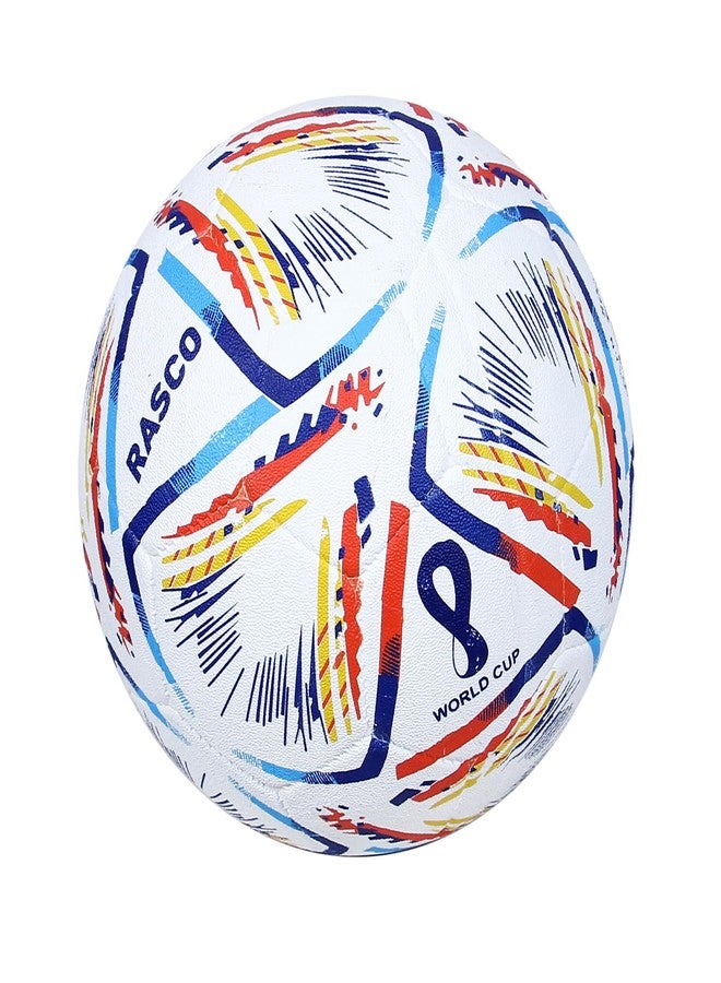 RASCO World Cup Soccer Ball, Size 5, White - Image 1