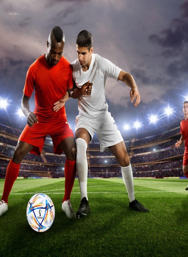 RASCO World Cup Soccer Ball, Size 5, White - Image 5