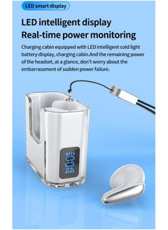 SAB Wireless Bluetooth earphones - intelligent noise reduction/with microphone/digital display/low latency  - Image 2