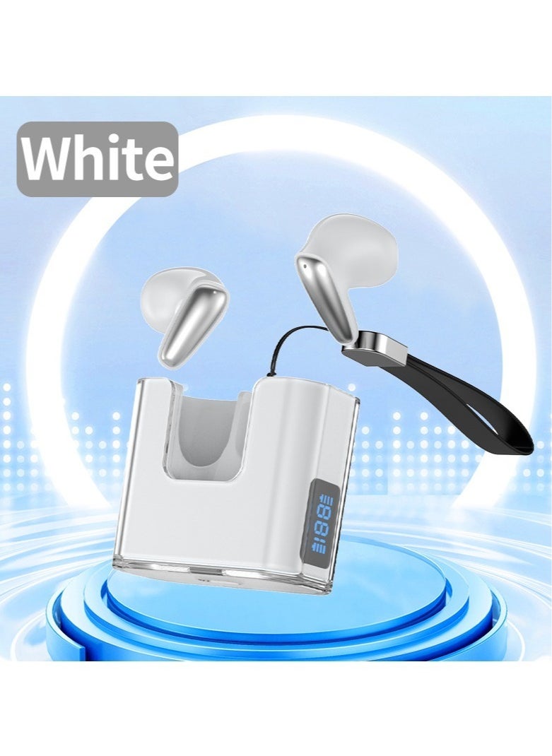 SAB - Wireless Bluetooth earphones - intelligent noise reduction/with microphone/digital display/low latency - Image 1