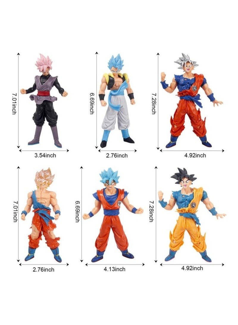 عام مجموعة ألعاب شخصيات متحركة مقاس 6.8 بوصة، ألعاب شخصيات مسلسلات الأنيمي الكلاسيكية، هدايا أعياد الميلاد للمعجبين والأطفال - Image 2