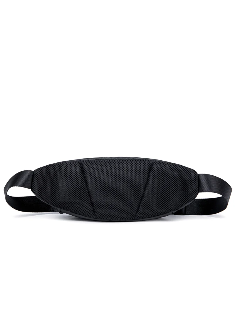 أركتيك هانتر Casual Lightweight Belt Bag Waterproof Money and Phone Waist Bag Dual Pocket Black YB14001