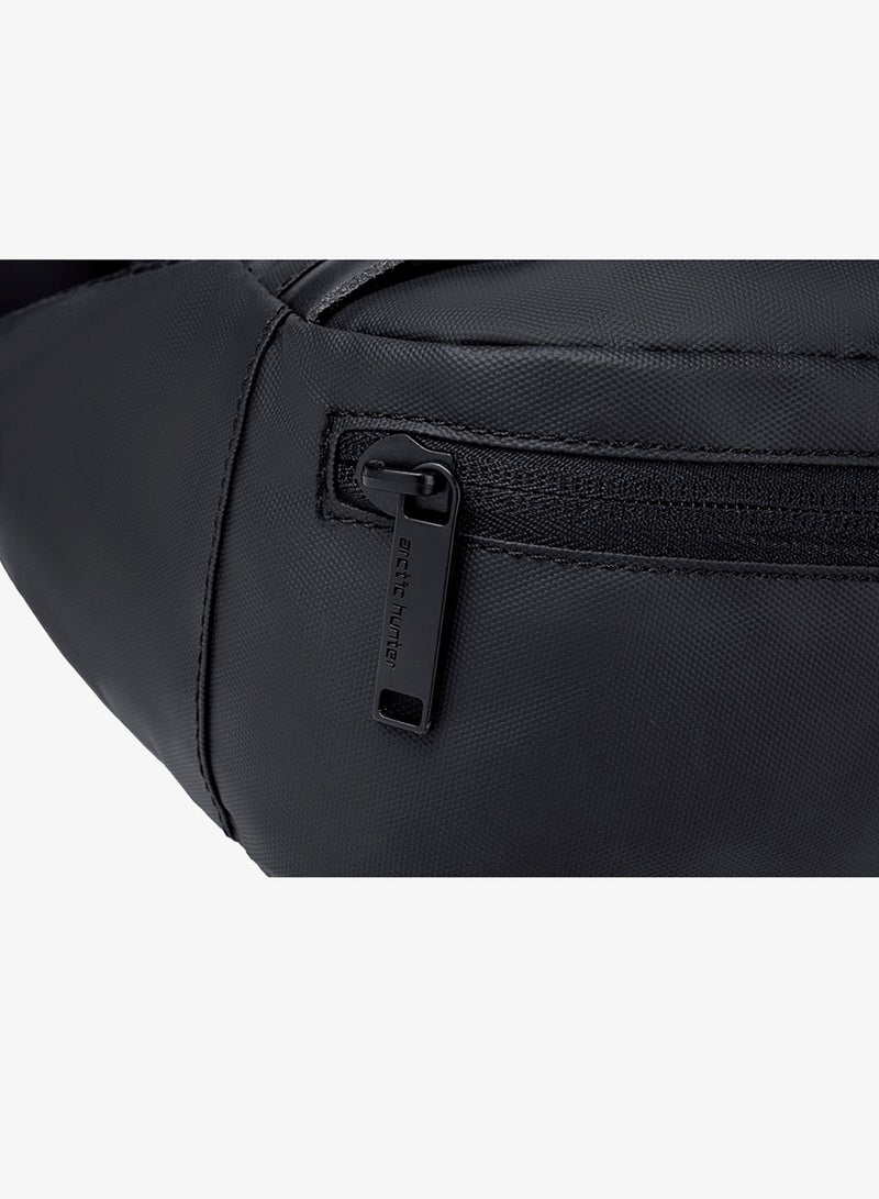 ARCTIC HUNTER Unisex Chest Bag Water Resistant Polyester Crossbody Travel Hiking Outdoor Shopping bag for Men and Women, YB14001, Black - Image 5