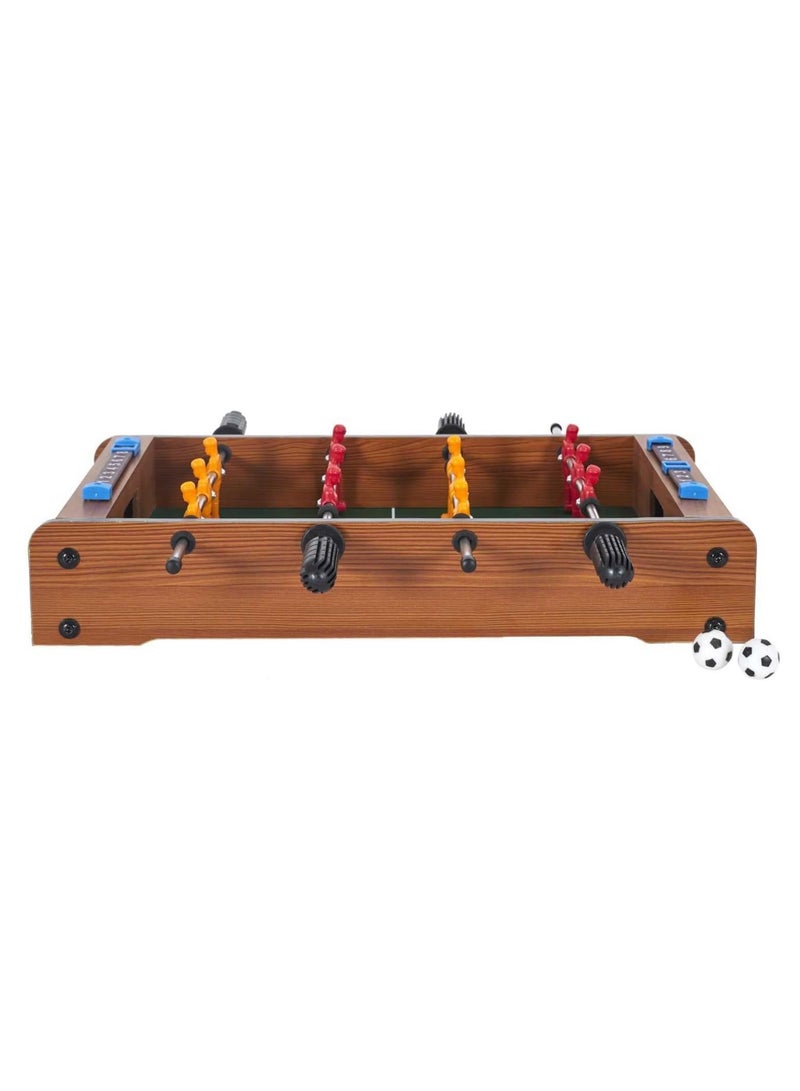 Toy Box Wooden Football Table Soccer Game Set 51x32cm - Image 5