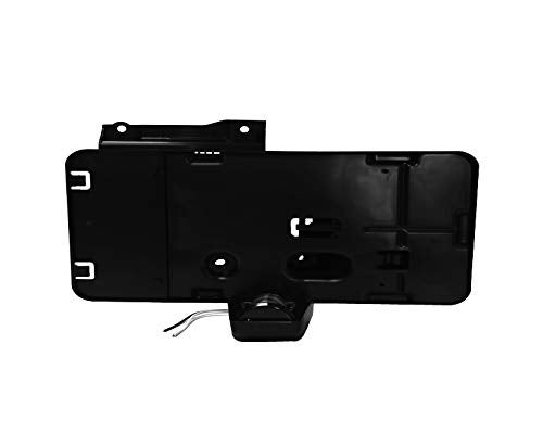 GOHAWKTEQ G008JP Black Rear License Plate Holder Frames Bracket with lamp for 2007-2016 Jeep Wrangler JK License Plates Mounting Bracket - Image 5