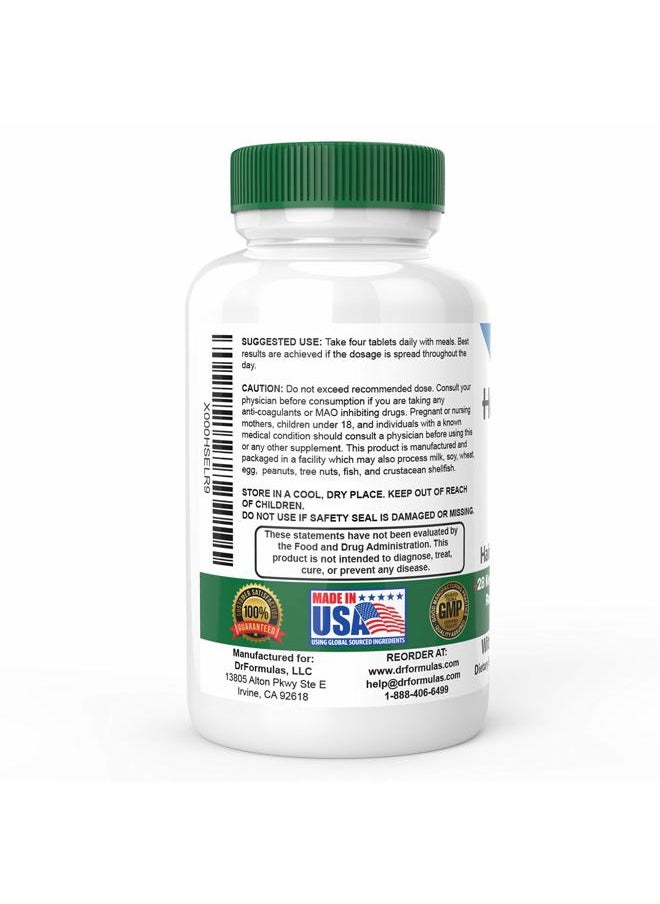 DrFormulas - HairOmega 3-in-1 Hair Growth Vitamins with DHT Blocker, Biotin for Women & Men | Hair Skin and Nails Supplement for Hair Loss, 120 Pills - Image 1