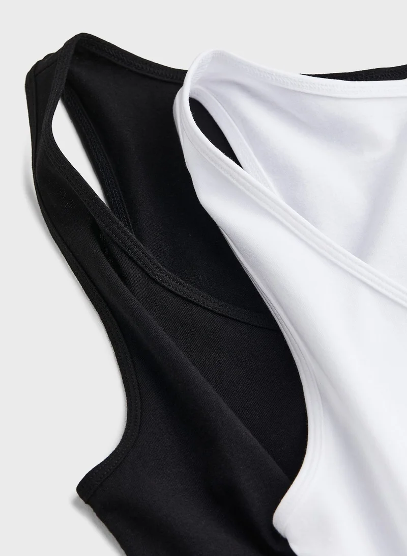 H&M 2 Pack Knitted Tank Top