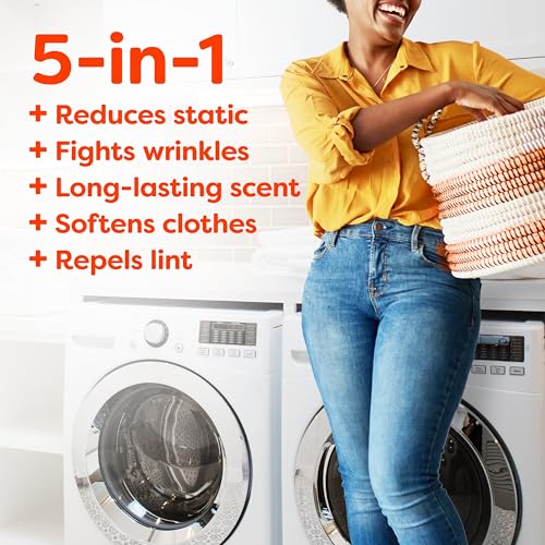 Bounce Mega Dryer Sheets, Fresh Breeze, 130 Count, Mega Fabric Softener Sheets with Static Control, Wrinkle Reduction, Extra Softness, Lasting Scent, Repels Lint - Image 3