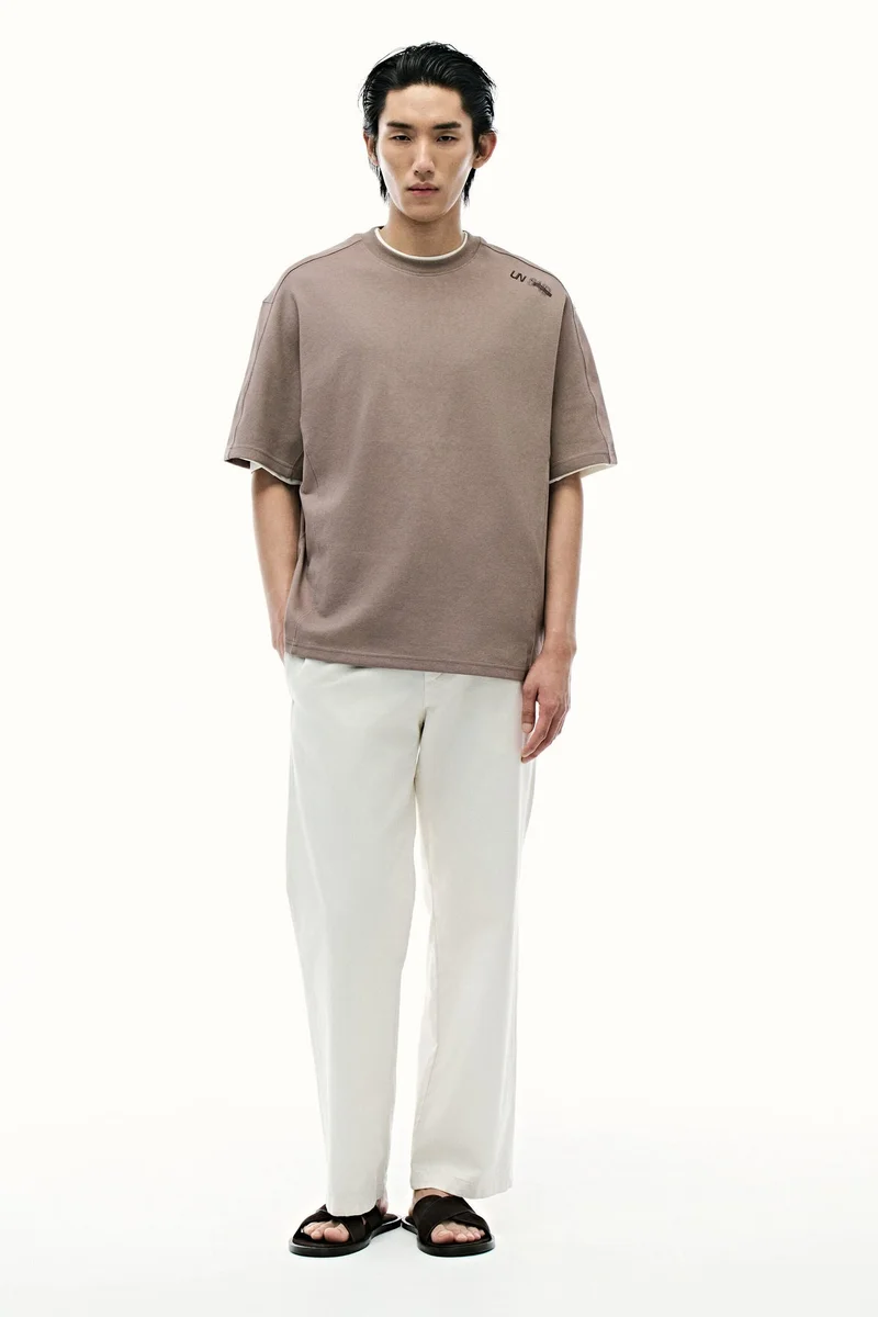 H&M Loose Fit Printed cotton T-shirt