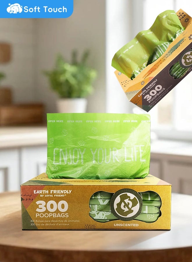 Soft Touch 300PCS Diaper Disposal Bags, Portable Diaper Sack, Disposable Bag for Babies, Baby Poop Bag, Infant Nappy Bags, Diaper Garbage Bag, Convenient and Quick Diaper Disposal Essential for Travel - Image 2