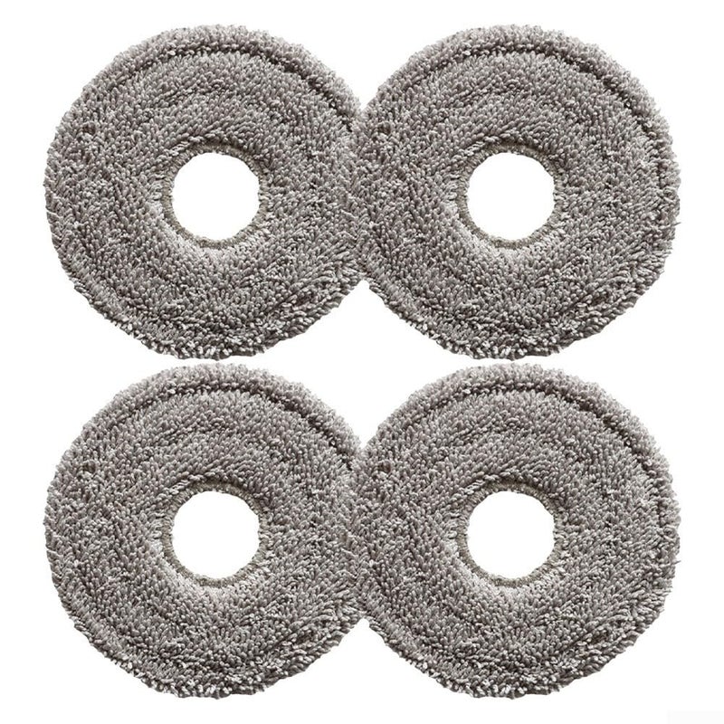 4 Pack Microfiber Replacement Mop Cloths For P10 Pro Robot Vacuum Cleaner - Image 5