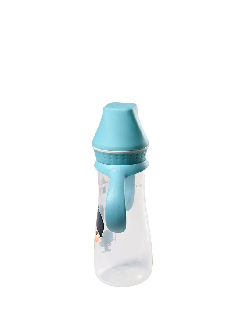 Kiko Ml Feeding Bottle With Siliocne Nipple 250 Ml-Blue - Image 2