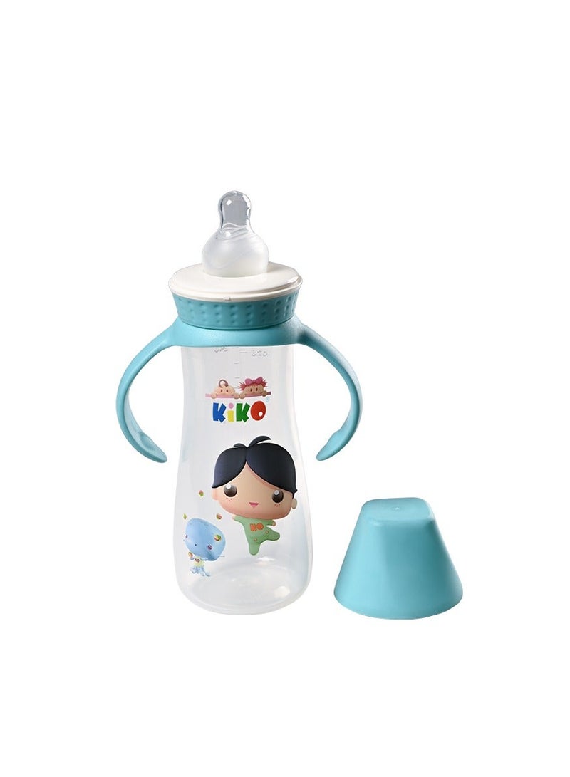 Kiko Ml Feeding Bottle With Siliocne Nipple 250 Ml-Blue - Image 3