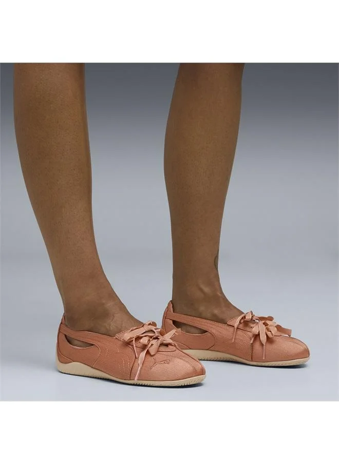 Puma Cinnabar-Toasted Almond Speedcat Nova Satin Ballet Sneakers Women for Women | Best Price UAE