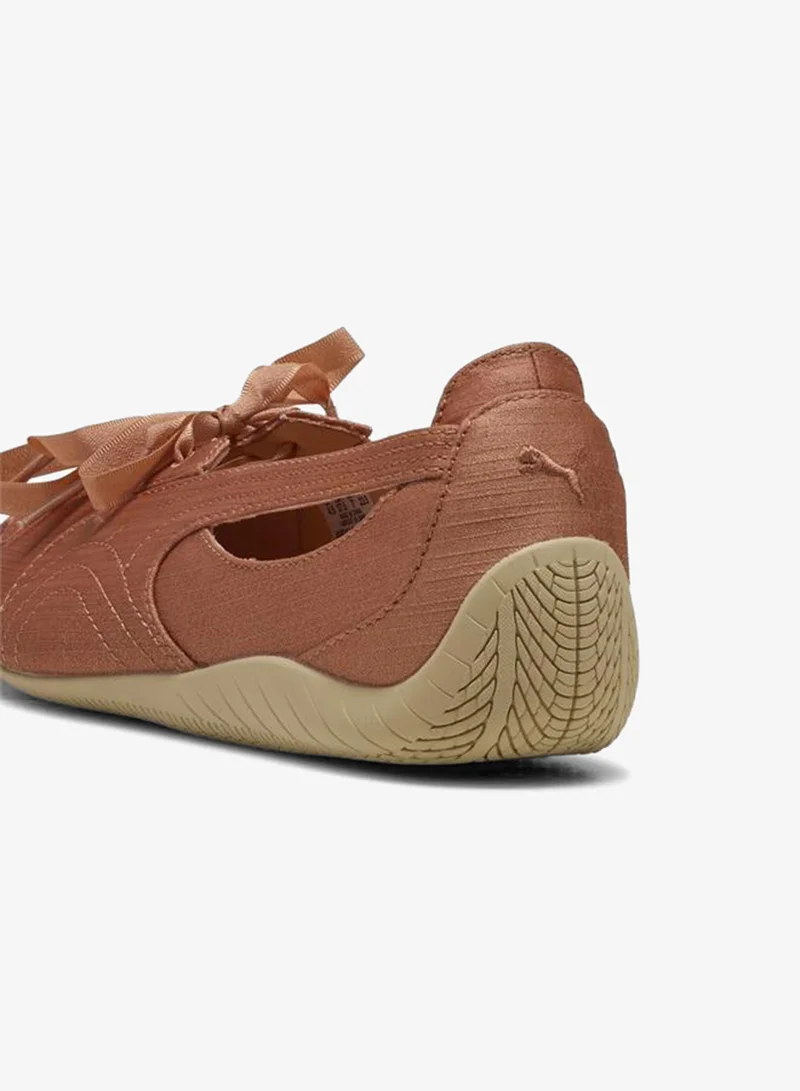 Puma Cinnabar-Toasted Almond Speedcat Nova Satin Ballet Sneakers Women for Women | Best Price UAE