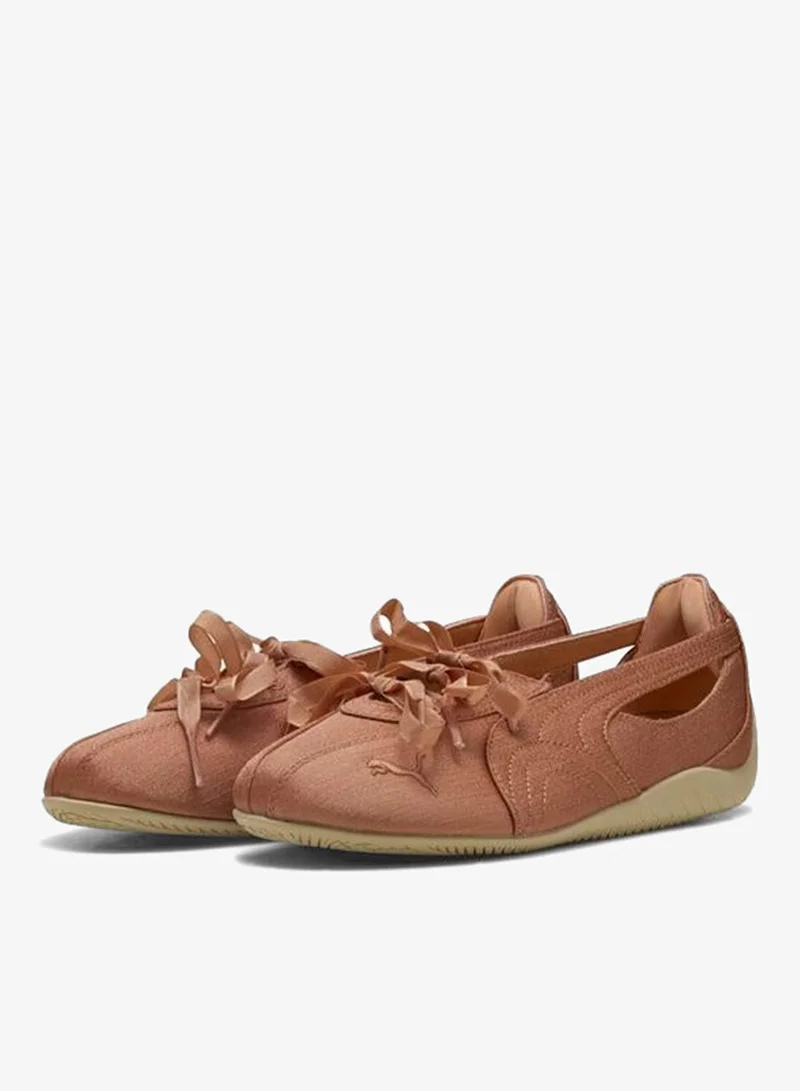 Puma Cinnabar-Toasted Almond Speedcat Nova Satin Ballet Sneakers Women for Women | Best Price UAE
