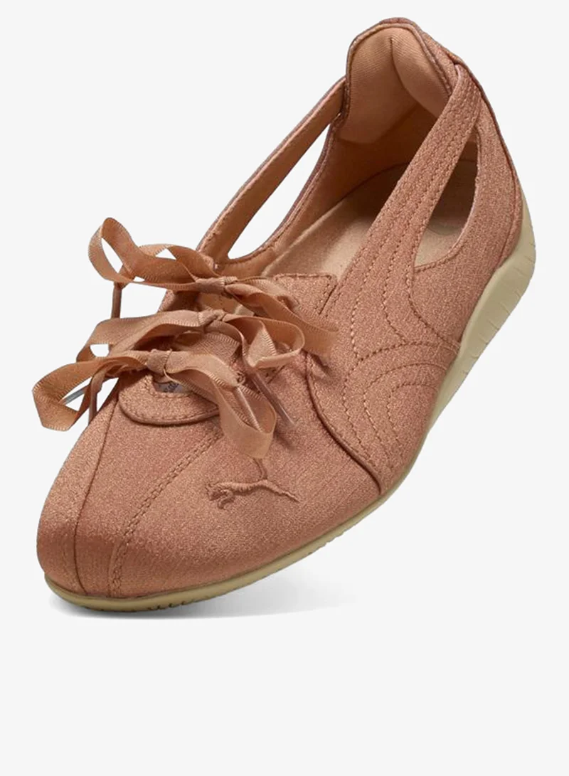 Puma Cinnabar-Toasted Almond Speedcat Nova Satin Ballet Sneakers Women for Women | Best Price UAE