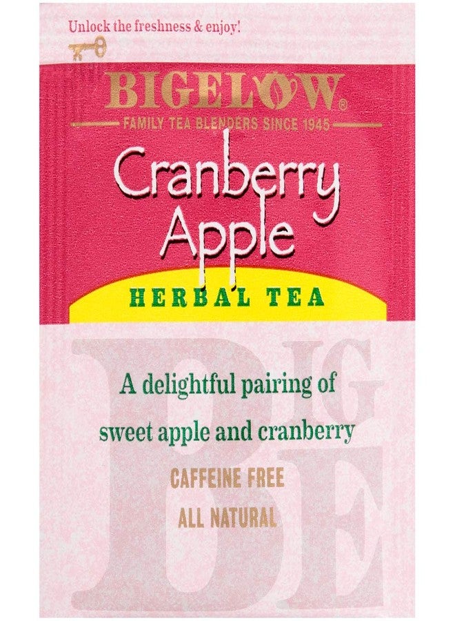 Bigelow Tea Bigelow Cranberry Apple Herbal Tea Bags 28-Count Box (Pack of 1) Cranberry Apple Hibiscus Flavored Herbal Tea Bags All Natural Non-GMO - Image 5