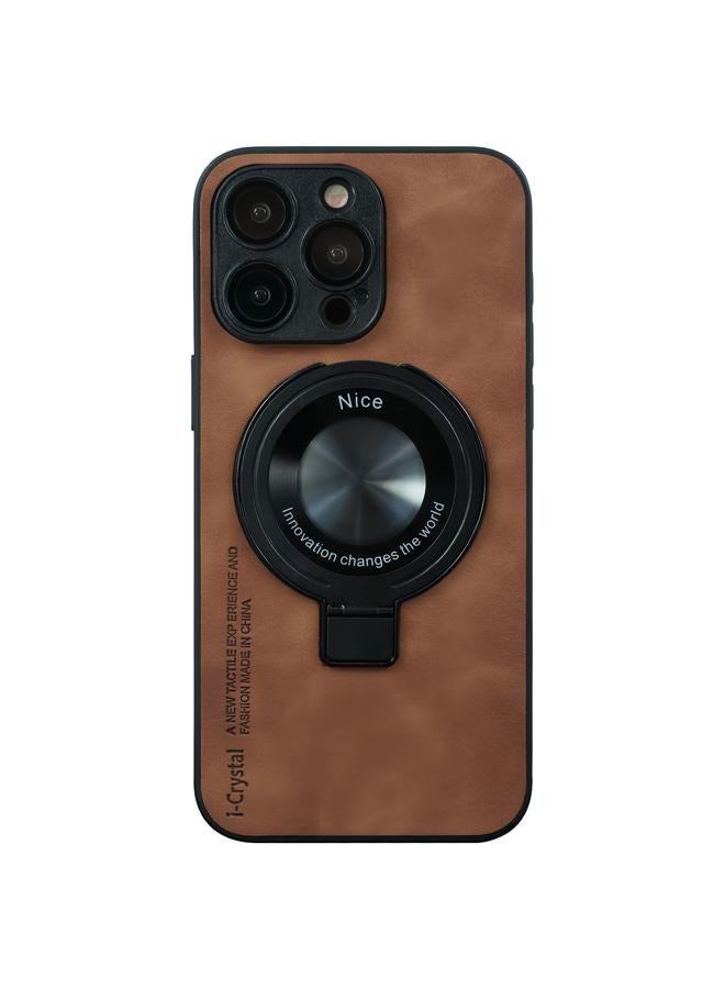 اس-توب جراب هاتف iPhone 14 Pro Max i.Crystal Lambskin Fulcrum Support - Image 1