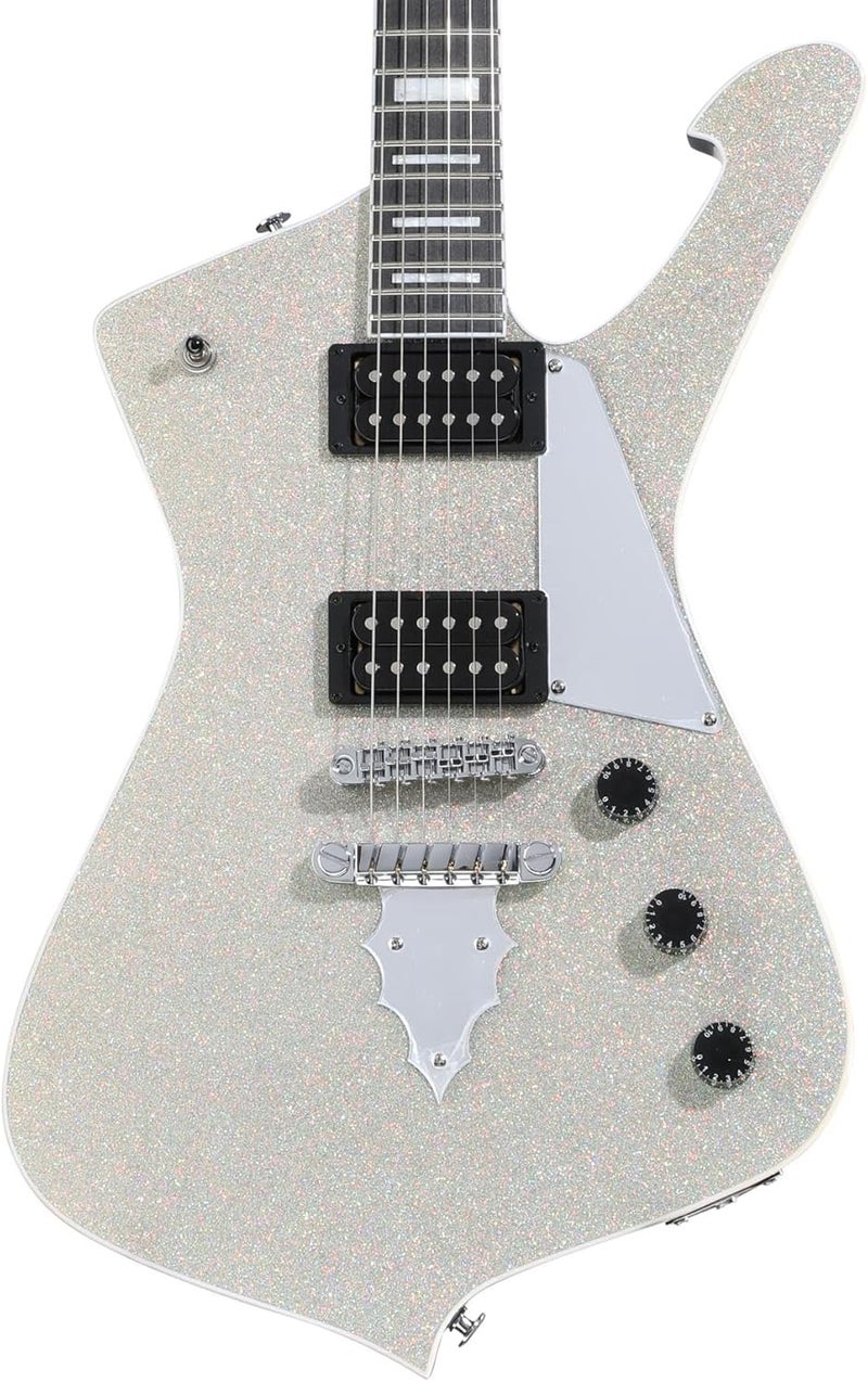 Ibanez غيتار كهربائي إيبانيز PS60 بول ستانلي سيغنيتشر - فضي لامع - Image 1