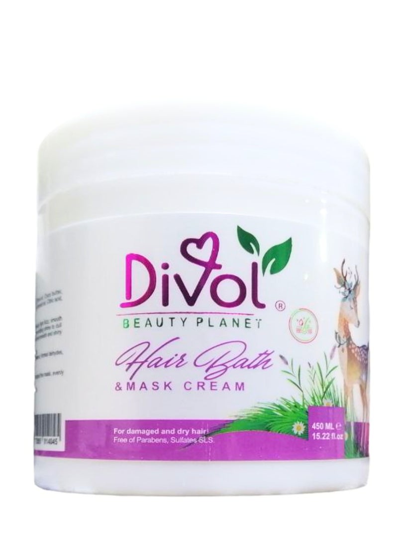Divol Kids Hair Bath and Mask Cream 450ml