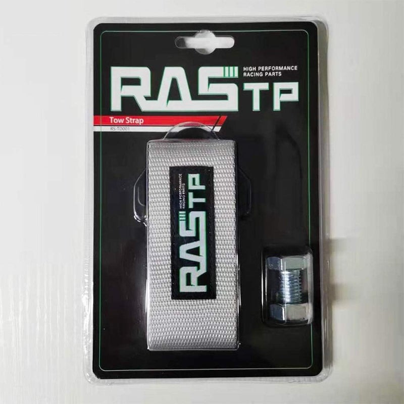 RASTP High Strength Racing Tow Strap (Gray) - Image 3