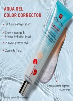 erborian erborian ERBORIAN CC Water Ala Centella Gel Skin Perfector Caramel - Hydrating & Radiance Boosting Face Gel 15ml  - Image 5