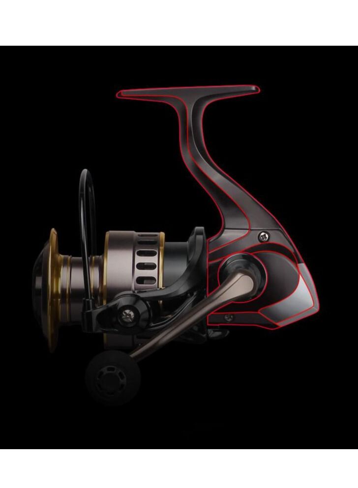 MIXDE Fishing Reel  Fishing Reel Wire Cup Rocker Full Metal Type Spinning Wheel Type Fishing Vessel Metal Fishing Wheel Spinning Wheel - Image 3