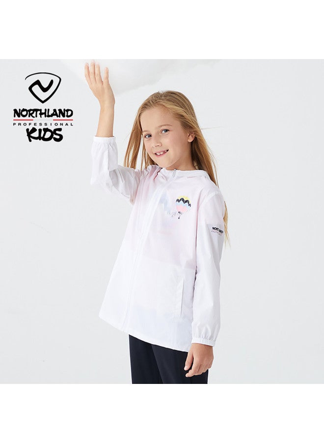 NorthLand Kids Summer Sun Protection Jacket - Cute & Stylish Lightweight Outerwear For Girls - Image 2