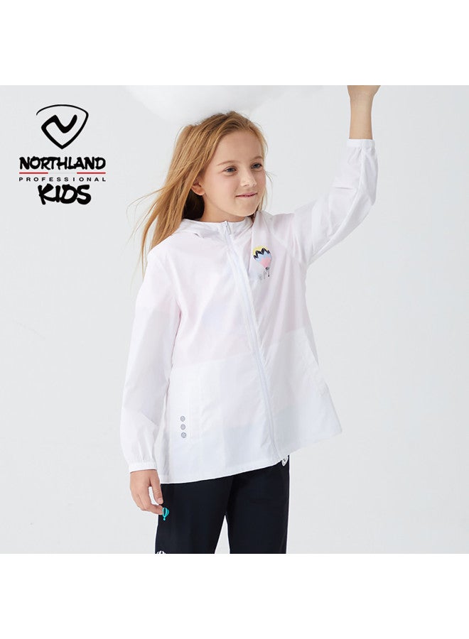 NorthLand Kids Summer Sun Protection Jacket - Cute & Stylish Lightweight Outerwear For Girls - Image 3