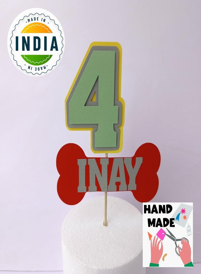 Sam Cute Land Handcrafted Paw Cake Topper - Image 4