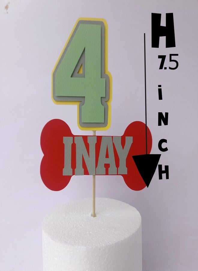Sam Cute Land Handcrafted Paw Cake Topper - Image 5