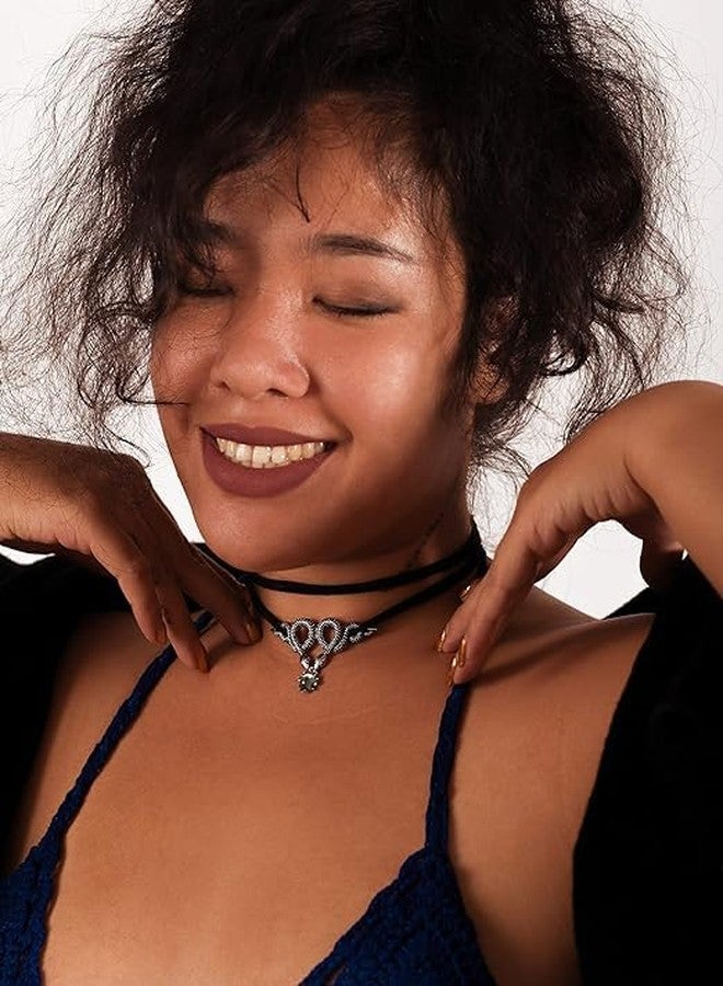 BeFunky قلادة بي فانكي بتصميم ثعبان قوطي، قلادة ثعبان من سبائك الزنك، قلادة قوطية، هدية عيد ميلاد للنساء - Image 4