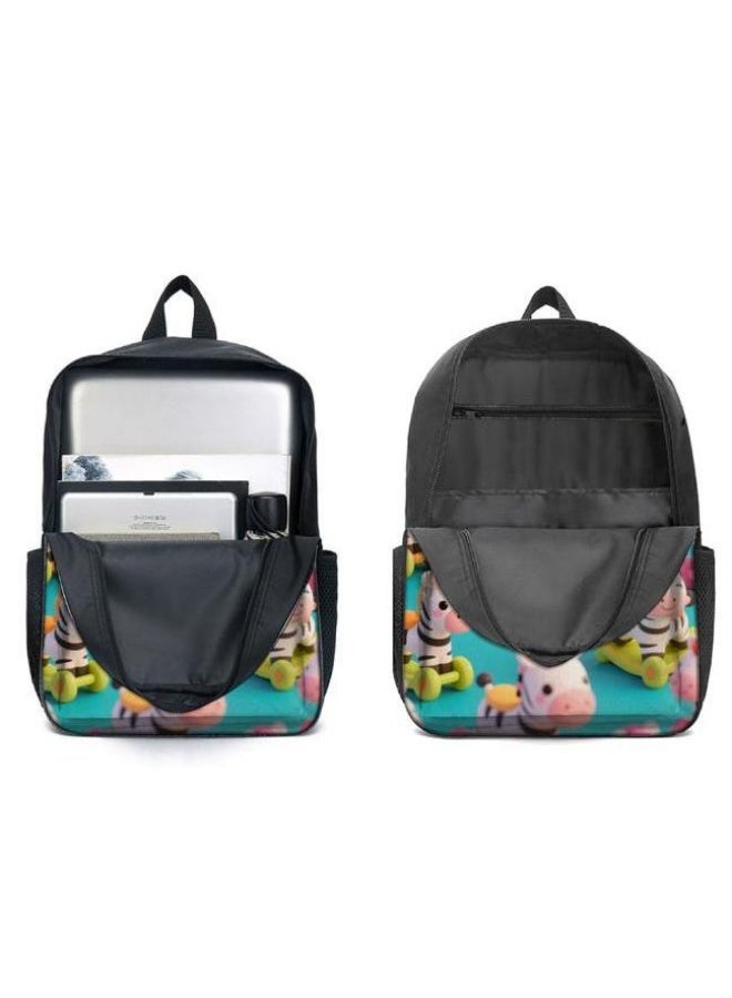 Bright Li Fire I feel so young! The new cartoon bag three-piece set is suitable for sports and leisure (available for students, children, friends on outings, mountain climbing, schooling, etc.) - 55 - Image 4