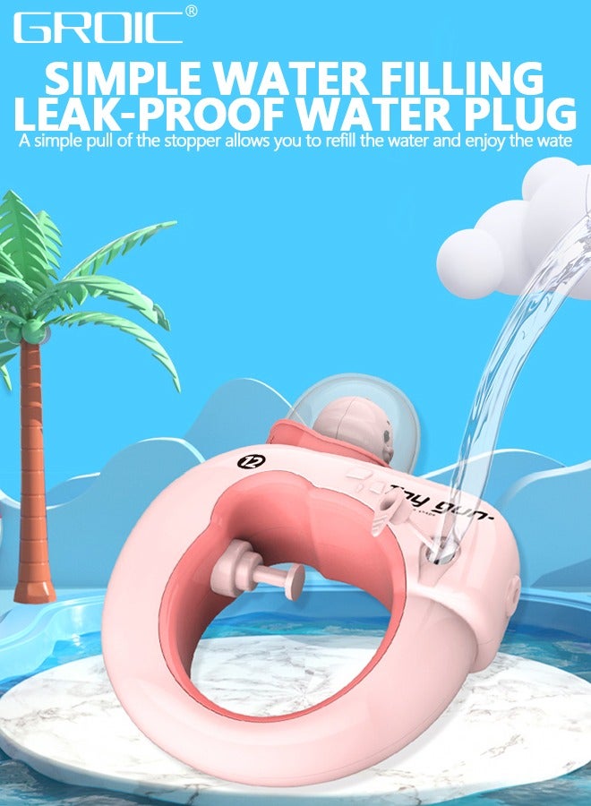 GROIC مسدس مياه لطيف للأطفال، مسدس مياه مسدس مياه مع مدى طويل، ألعاب حمام السباحة ألعاب الشاطئ، ألعاب مائية للصيف في الهواء الطلق - Image 3
