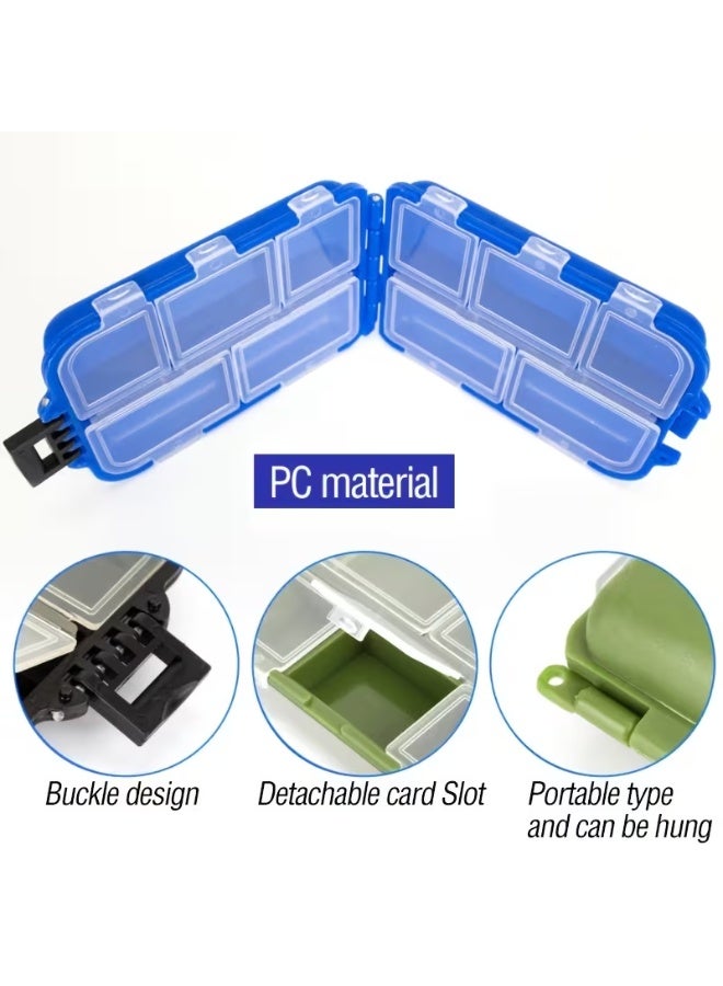 Home Clearance Sale 1pc Durable Portable Fishing Tackle Box with Multiple Compartments for Easy Organization and Storage of Lures, Hooks, and Rigs - Image 5